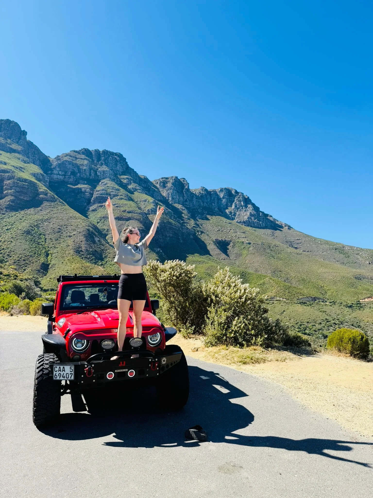 Cape Peninsula route view